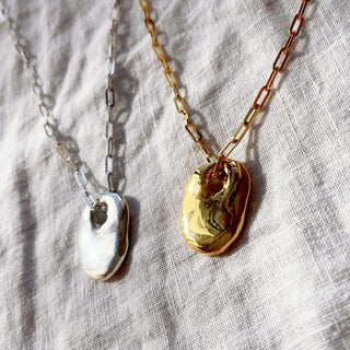 TALISMAN pendant necklace, gold-plated