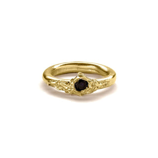 1 GEMSTONE chunky ring, gold-plated