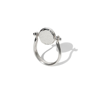 INGOT spinning ring, silver