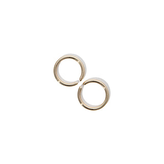 PHASE Fine tiny huggie hoop earrings, 9ct yellow gold