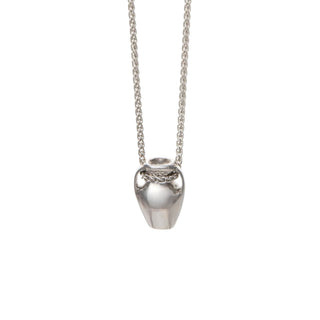 RITUAL OBJECT II - The Vessel pendant necklace, silver