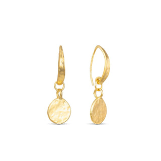 DAIRA drop earrings, gold-plated