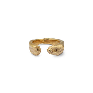 ORGANIC cuff ring, brass