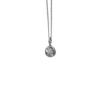INGOT pendant necklace, silver