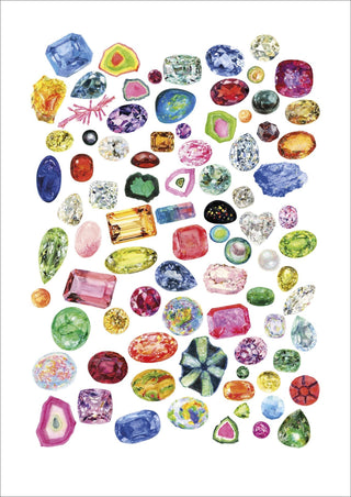 Guest article: Watery minerals—the art of drawing precious and semi-precious gemstones