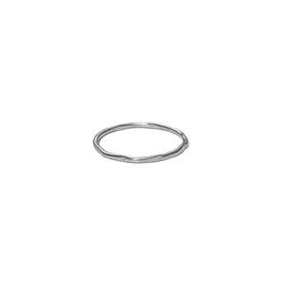 PHASE Fine ring, 9ct white gold