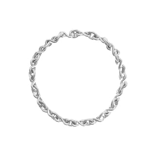 ST MALO chunky chain necklace, silver