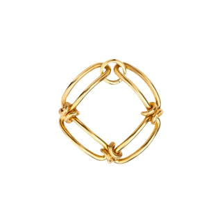 ROLLO chunky chain bracelet, gold plated