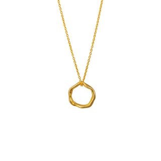 ETERNAL DRIFTWOOD pendant necklace, gold-plated