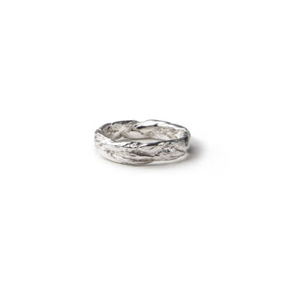 RITUAL OBJECT III - Braided Grass ring, silver
