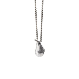 RITUAL OBJECT I - The Pear pendant necklace, silver