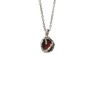 Red 2025 gemstone pendant