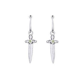 ORSINO DAGGER gemstone drop earrings