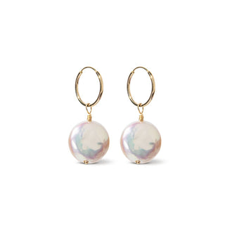 LEILA pearl drop earrings