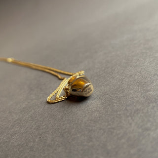 RITUAL OBJECT II - The Vessel pendant necklace, 9ct yellow gold